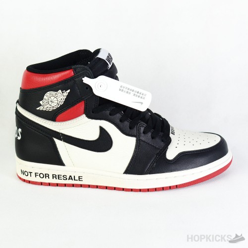 Air Jordan 1 Retro High "Not for Resale" Varsity Red